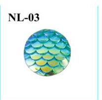 Load image into Gallery viewer, Seahorse keychain with mermaid scales