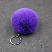 Load image into Gallery viewer, KeyChain Rabbit Hair