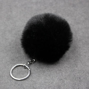 KeyChain Rabbit Hair