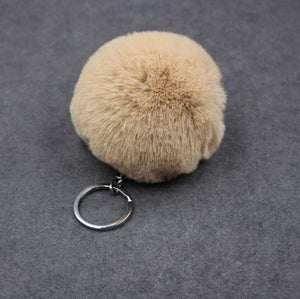 KeyChain Rabbit Hair