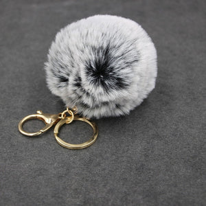 KeyChain Rabbit Hair
