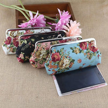 Load image into Gallery viewer, Small Wallet Hasp Purse Clutch Bag