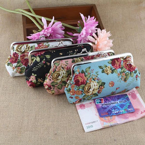 Small Wallet Hasp Purse Clutch Bag