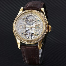 Load image into Gallery viewer, FORSINING Tourbillon Luxury Crystal Iced Out