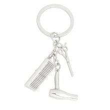 Load image into Gallery viewer, New Personality Hair Dryer Keychain