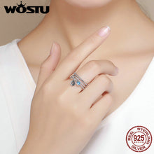 Load image into Gallery viewer, WOSTU Authentic 100% 925 Sterling Silver