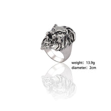 Load image into Gallery viewer, Gothic Punk Men Stainless Steel Ring