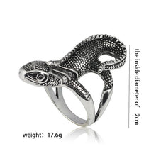 Load image into Gallery viewer, Gothic Punk Men Stainless Steel Ring