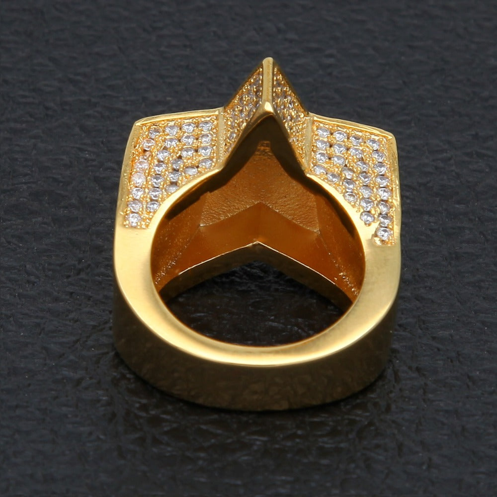 UWIN Five Point Star CZ Rings