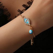 Load image into Gallery viewer, Turkish Blue Crystal Evil Eye