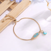 Load image into Gallery viewer, Turkish Blue Crystal Evil Eye
