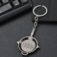 Load image into Gallery viewer, PUBG Copper Keychain Helmet And Guns