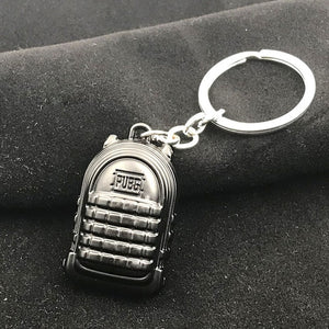 PUBG Copper Keychain Helmet And Guns