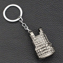 Load image into Gallery viewer, PUBG Copper Keychain Helmet And Guns