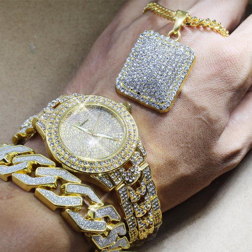 Karopel Men's Iced Out