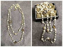 Load image into Gallery viewer, Mimiyagu Long Simulated Pearl Necklace