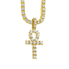 Load image into Gallery viewer, Egyptian Jewelry Gold Tennis Chain