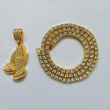 Load image into Gallery viewer, Egyptian Jewelry Gold Tennis Chain