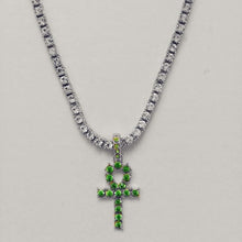 Load image into Gallery viewer, Egyptian Jewelry Gold Tennis Chain