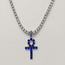 Load image into Gallery viewer, Egyptian Jewelry Gold Tennis Chain