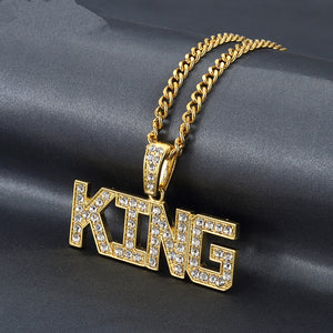 Pharaoh Iced Out King Gold