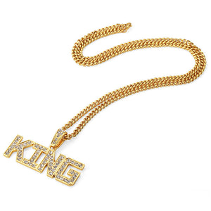 Pharaoh Iced Out King Gold
