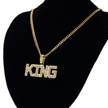 Load image into Gallery viewer, Pharaoh Iced Out King Gold