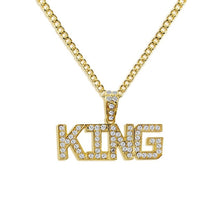 Load image into Gallery viewer, Pharaoh Iced Out King Gold