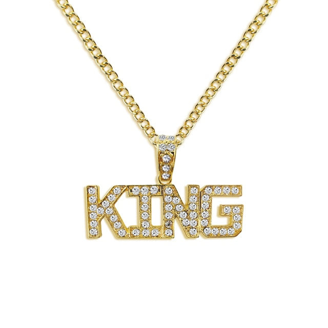 Pharaoh Iced Out King Gold