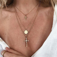 Load image into Gallery viewer, Vintage Carved Coin Necklace