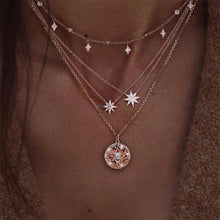Load image into Gallery viewer, Vintage Carved Coin Necklace
