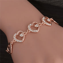 Load image into Gallery viewer, Rose Gold Link Chain Bracelet