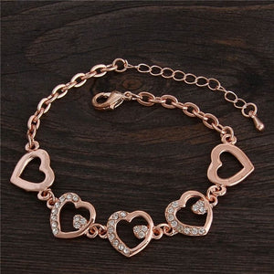 Rose Gold Link Chain Bracelet