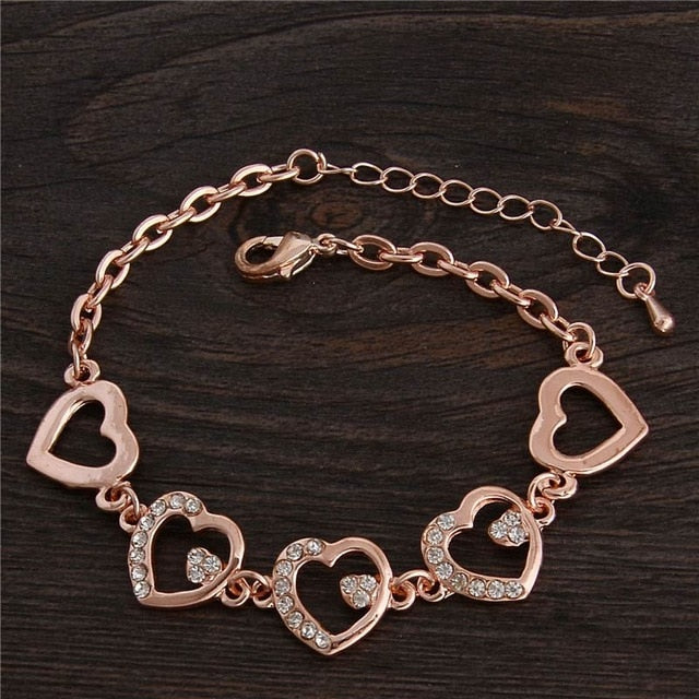 Rose Gold Link Chain Bracelet