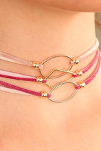 Load image into Gallery viewer, Women&#39;s Pink Choker Necklace
