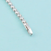 Load image into Gallery viewer, SINLEERY Charm AAA+ Round Cubic Zirconia Tennis Bracelet