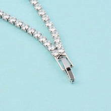 Load image into Gallery viewer, SINLEERY Charm AAA+ Round Cubic Zirconia Tennis Bracelet