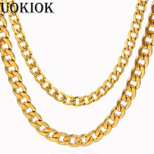 Load image into Gallery viewer, Men's Stainless Steel Cuban Link