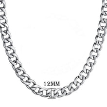 Load image into Gallery viewer, Men's Stainless Steel Cuban Link