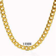 Load image into Gallery viewer, Men's Stainless Steel Cuban Link