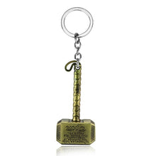 Load image into Gallery viewer, Thor Axe Hammer Keychain