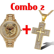 Load image into Gallery viewer, Hip Hop Iced Out Full AAA Cubic Zirconia Tiger