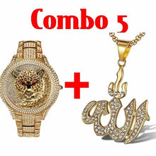 Load image into Gallery viewer, Hip Hop Iced Out Full AAA Cubic Zirconia Tiger
