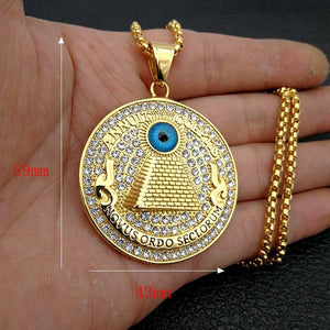 Hip Hop Iced Out Full AAA Cubic Zirconia Tiger