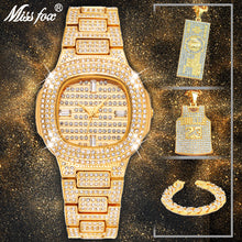 Load image into Gallery viewer, Hip Hop Iced Out Full AAA