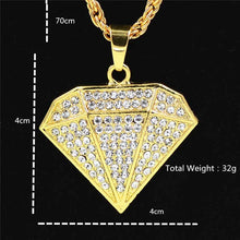 Load image into Gallery viewer, Hip Hop Iced Out Full AAA