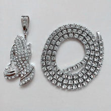 Load image into Gallery viewer, Jewelry Gifts Golden Bling 1 Row Rhinestone