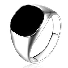 Load image into Gallery viewer, Solid Polished Stainless Steel Men Ring