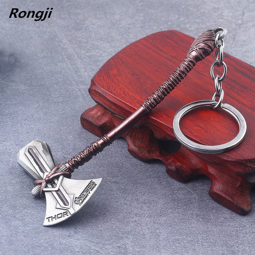 Thor Axe Hammer Keychain