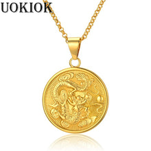 Load image into Gallery viewer, Vintage Jewelry Dragon Golden Trendy